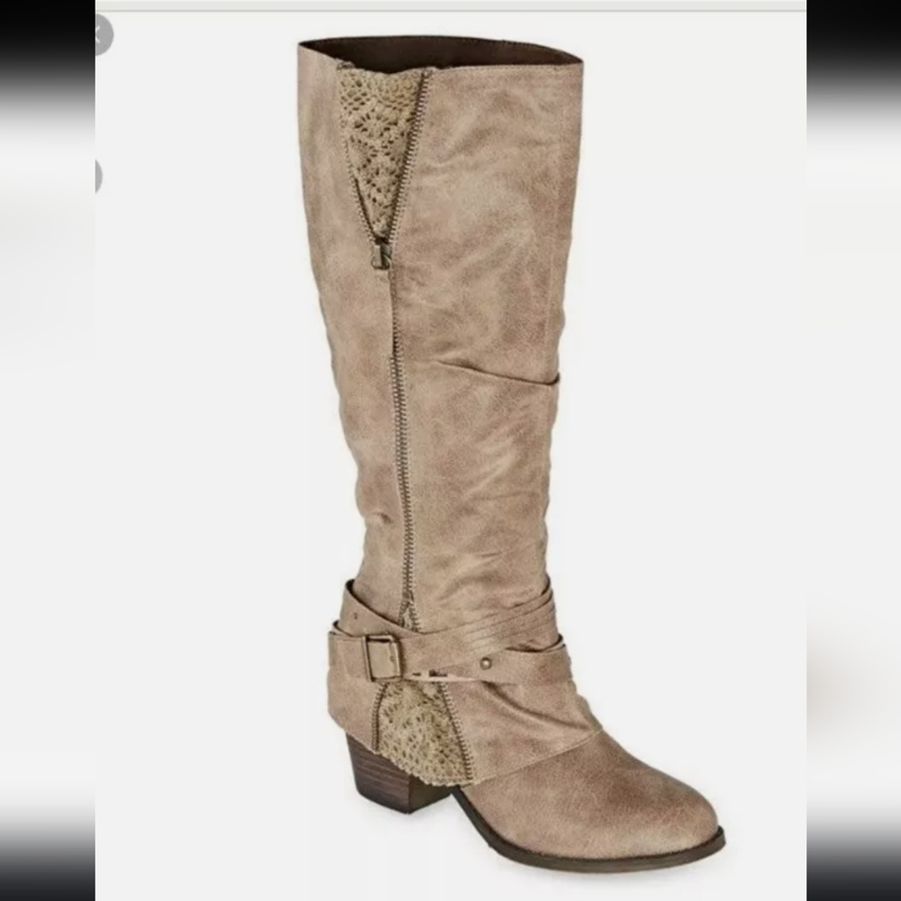Knee High Tan Jordie Boots